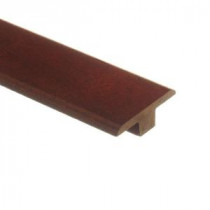 Santos Mahogany 3/8 in. Thick x 1-3/4 in. Wide x 80 in. Length Wood T-Molding