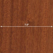 Cimarron Mahogany 3/8 in. Thick x 7-1/2 in. Wide x 74-3/4 in. Length Click Lock Hardwood Flooring (30.92 sq. ft. / case)