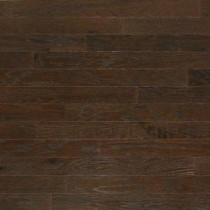 Brushed Oak Graphite 3/8 in. Thick x 4-3/4 in. Wide x Random Length Engineered Click Hardwood Flooring (33 sq. ft./case)