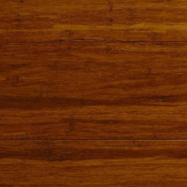Strand Woven Antiqued Harvest 3/8 in. x 5-1/8 in. Wide x 72 in. Length Click Lock Bamboo Flooring (25.75 sq. ft. / case)