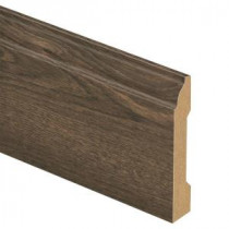 Country Oak Dusk 9/16 in. Thick x 3-1/4 in. Wide x 94 in. Length Laminate Wall Base Molding