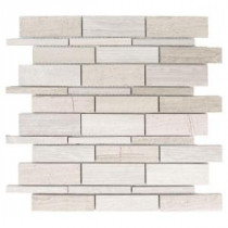 Tranquil Stone 10.75 in. x 12.875 in. x 9.5 mm Stone Mosaic Wall Tile