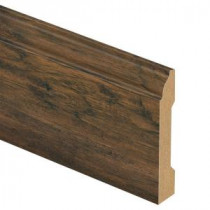 Saratoga Hickory 9/16 in. Thick x 3-1/4 in. Wide x 94 in. Length Laminate Wall Base Molding