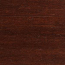 Strand Woven Dark Mahogany 1/2 in. Thick x 5-1/8 in. Wide x 72-7/8 in. Length Solid Bamboo Flooring (25.93 sq. ft./case)