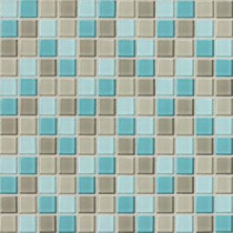 Isis Whisper Blend 12 in. x 12 in. x 3 mm Glass Mesh-Mounted Mosaic Wall Tile
