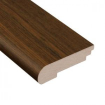 Brazilian Walnut Gala 3/8 in. Thick x 3-1/2 in. Wide x 78 in. Length Hardwood Stair Nose Molding