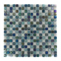 Capriccio Scafati 12 in. x 12 in. x 8 mm Glass Mosaic Floor and Wall Tile