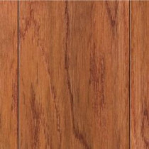 Hand Scraped Oak Gunstock 3/8 in. T x 4-3/4 in. W x 47-1/4 in. Length Click Lock Hardwood Flooring(24.94 sq. ft. / case)