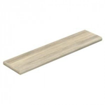 Maui Whitewashed Oak 47 in. Length x 12-1/8 in. D x 1-11/16 in. Height Laminate Left Return to Cover Stairs 1 in. Thick