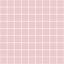 Easy Basics Pink 8 in. x 8 in. x 7 mm Ceramic Mesh-Mounted Mosaic Wall Tile (10.76 sq. ft. / case)