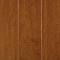 Light Amber Maple 3/8 in. T x 5.25 in. W x Random Length Soft Scraped UNICLIC Hardwood Flooring (22.5 sq. ft. / case)
