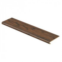 Coffee HS Hickory 47 in. Long x 12-1/8 in. Deep x 1-11/16 in. Height Laminate to Cover Stairs 1 in. Thick