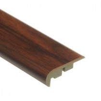 Deep Espresso Walnut/New Ellenton Hickory 3/4 in. Thick x 2-1/8 in. Wide x 94 in. Length Laminate Stair Nose