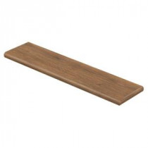 HS Oak Burnt Caramel 47 in. Long x 12-1/8 in. Deep x 1-11/16 in. Tall Laminate Right Return to Cover Stairs 1 in. Thick