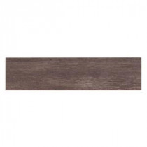 Wood Nero 6 in. x 24 in. Porcelain Floor and Wall Tile (16 sq. ft. / case)