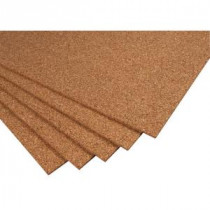 2 ft. x 3 ft. x 1/4 in. Cork Underlayment Sheet (30 sq. ft. / 5-Pack)