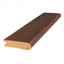 Oak Chocolate 3 in. Wide x 84 in. Length Stair Nose Molding