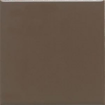 Semi-Gloss Artisan Brown 4-1/4 in. x 4-1/4 in. Ceramic Wall Tile (12.5 sq. ft. / case)