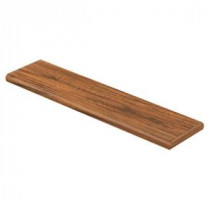 Haywood Hickory 94 in. Long x 12-1/8 in. Deep x 1-11/16 in. Height Laminate Right Return to Cover Stairs 1 in. Thick