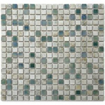 Terrene Minerale 12 in. x 12 in. x 6 mm Porcelain Mesh-Mounted Mosaic Tile (10 sq. ft. / case)
