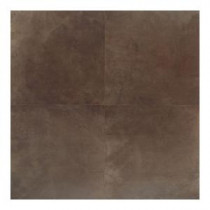 Concrete Connection Eastside Brown 20 in. x 20 in. Porcelain Floor and Wall Tile (16.27 q. ft. / case)