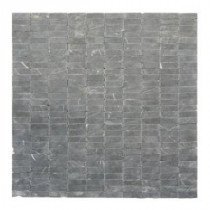 Post Modern Maison 12 in. x 12 in. x 6.35 mm Marble Mesh-Mounted Mosaic Wall Tile (10 sq. ft. / case)