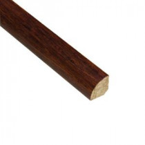 Strand Woven Sapelli 3/4 in. Thick x 3/4 in. Wide x 94 in. Length Bamboo Quarter Round Molding