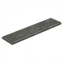Monson Slate 94 in. Length x 12-1/8 in. Deep x 1-11/16 in. Height Laminate Left Return to Cover Stairs 1 in. Thick