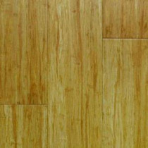 Natural Click Lock Strand Woven Bamboo Flooring - 5 in. x 7 in. Take Home Sample