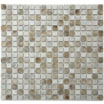 Terrene Demeter 12 in. x 12 in. x 6 mm Porcelain Mesh-Mounted Mosaic Tile (10 sq. ft. / case)