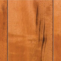 Tigerwood 3/8 in. T x 3-1/2 in. W x 35-1/2 in. L Click Lock Exotic Hardwood Flooring (20.71 sq. ft. / case)