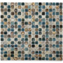 Terrene Vale 12 in. x 12 in. x 6 mm Porcelain Mesh-Mounted Mosaic Tile (10 sq. ft. / case)