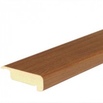 Ginger Brown Oak 4/5 in. Thick x 2-2/5 in. Wide x 78-7/10 in. Length Laminate Stair Nose Molding