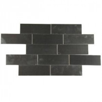 Stainless Steel 2 in. x 6 in. Stainless Steel Floor and Wall Tile