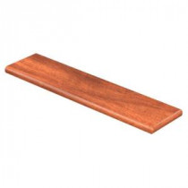 South American Cherry 94 in. L x 12-1/8 in. Depth x 1-11/16 in. Height Laminate Right Return to Cover Stairs 1 in. Thick