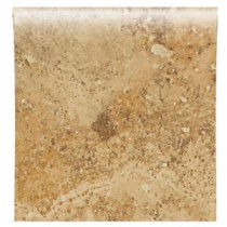 Heathland Amber 4-1/4 in. x 4-1/4 in. Glazed Ceramic Bullnose Wall Tile