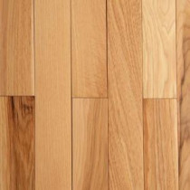 Hickory Rustic Natural 3/4 in. Thick x 2 1/4 in. Wide Random Length Solid Hardwood Flooring (20 sq. ft. / case)