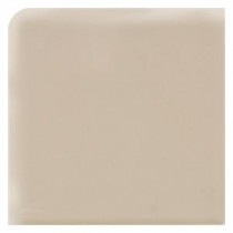 Semi-Gloss Urban Putty 2 in. x 2 in. Ceramic Bullnose Corner Wall Tile