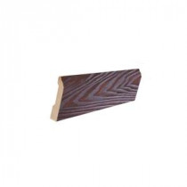 Mahogany Color 16 mm Thick x 3-1/4 in. Wide x 94 in. Length Laminate Wall Base Molding