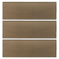 Aluminum 4 in. x 12 in. Glass Wall Tile (3-Pack)