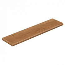 Kingston Cherry 94 in. Long x 12-1/8 in. Deep x 1-11/16 in. Height Laminate Left Return to Cover Stairs 1 in. Thick