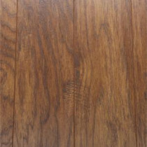 Hand-Scraped Light Hickory 12 mm Thick x 5.28 in. Wide x 47.52 in. Length Laminate Flooring (12.19 sq. ft. / case)
