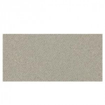 Identity Cashmere Gray Fabric 6 in. x 12 in. Porcelain Cove Base Floor and Wall Tile