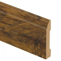 Light Hickory 9/16 in. Thick x 3-1/4 in. Wide x 94 in. Length Laminate Base Molding