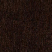 Hand Scraped Strand Woven Walnut 1/2in. Thick x4.92 in.Wide x 72-7/8in. Length Solid Bamboo Flooring(24.89 sq.ft./case)