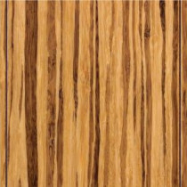 Strand Woven Tiger Stripe 3/8 in.Thick x 3-3/4 in.Wide x 36 in. Length Click Lock Bamboo Flooring (22.69 sq. ft. / case)
