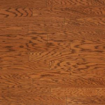 Brushed Oak Antique Brown 3/4 in. Thick x 4 in. Wide x Random Length Solid Hardwood Flooring (21 sq. ft. / case)