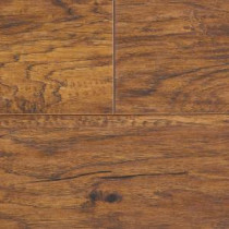 Hometown Hickory Sable Laminate Flooring - 5 in. x 7 in. Take Home Sample