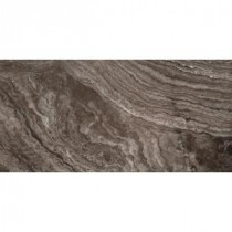 Pergamo Nero 12 in. x 24 in. Porcelain Floor and Wall Tile (11.64 sq. ft. / case)