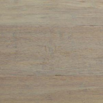 Handscraped Strand Woven Driftwood 1/2 in. x 5-1/8 in. Wide x 72-7/8 in. Length Solid Bamboo Flooring (25.93 sq.ft/case)